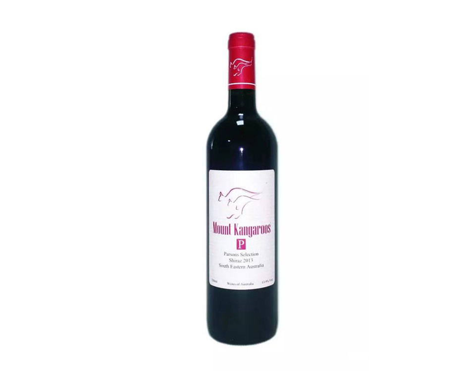 袋鼠山庄帕盛西拉干红葡萄酒